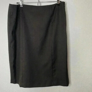 Evan Picone Suit Womens Brown Straight & Pencil Skirt Size 12 Career Formal
